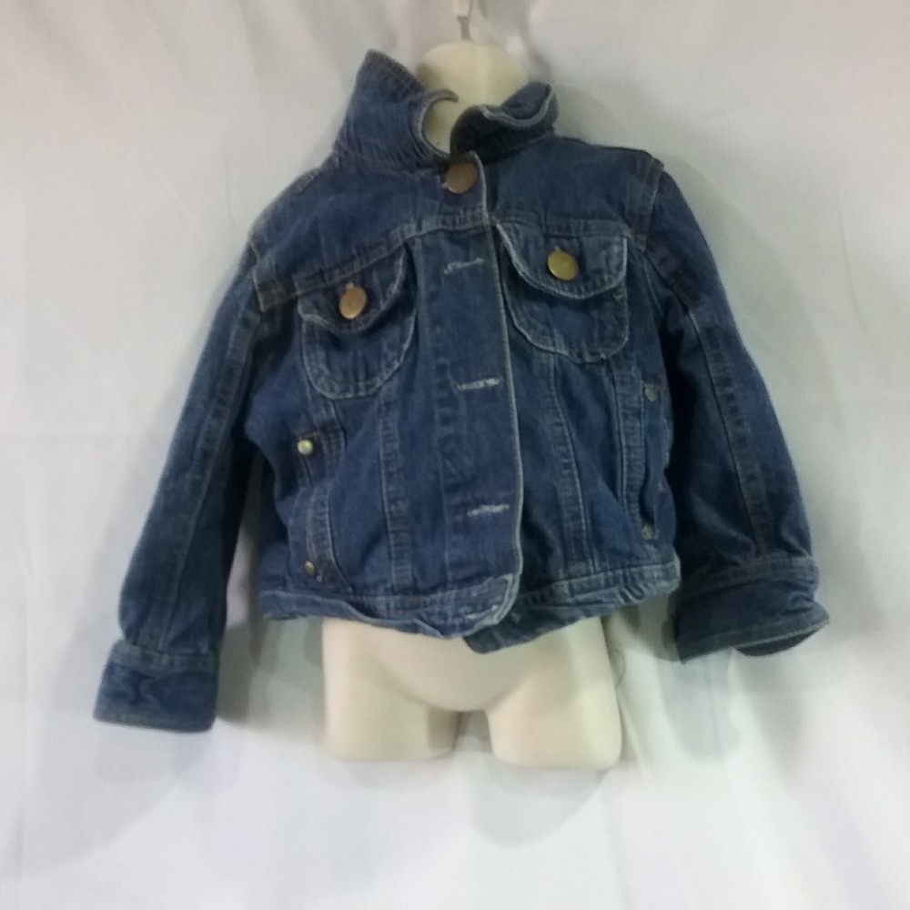 Girls small blue jean jacket
